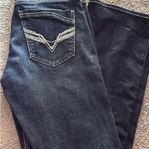 BKE Dark Blue Boot Cut Jeans